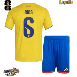 Kolumbia Richard Rios #6 Kotipaita Lapsille MM-kisat 2026 Lyhythihainen (+ shortsit)